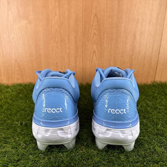 Nike Alpha Huarache Elite 4 Low MCS UNC Blue Baseball Cleats FN7221-403 Size 15 main image 4